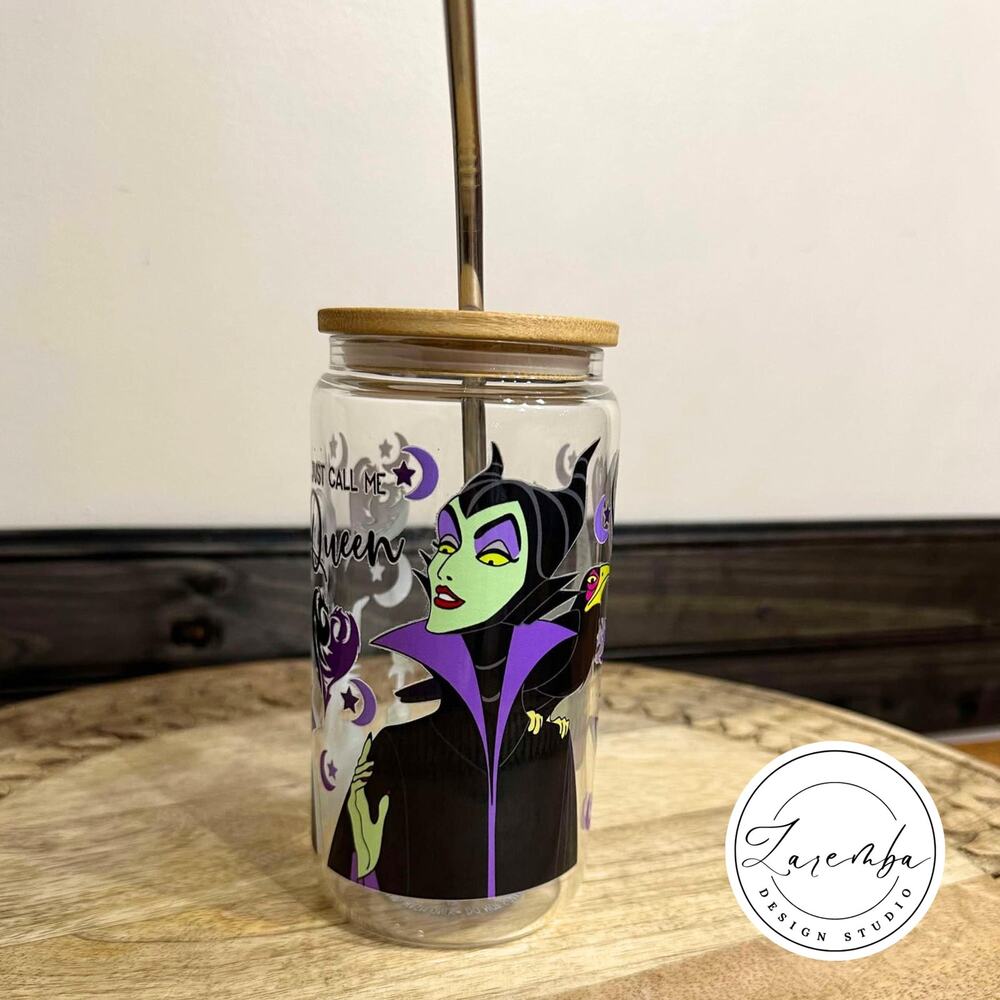 Mistress of Evil Libbey Cup, Maleficent Inspired Beer Glass, Villain, Fairest